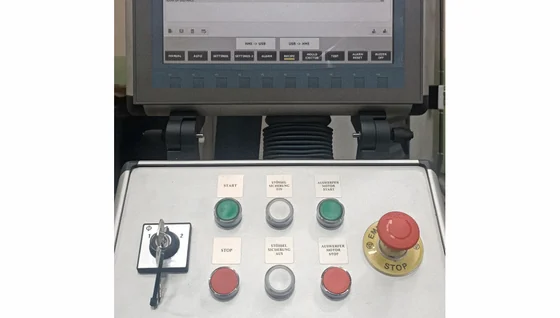 HMI touchscreen 9&Prime;